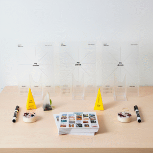 (3 boards set) acrylic vision board